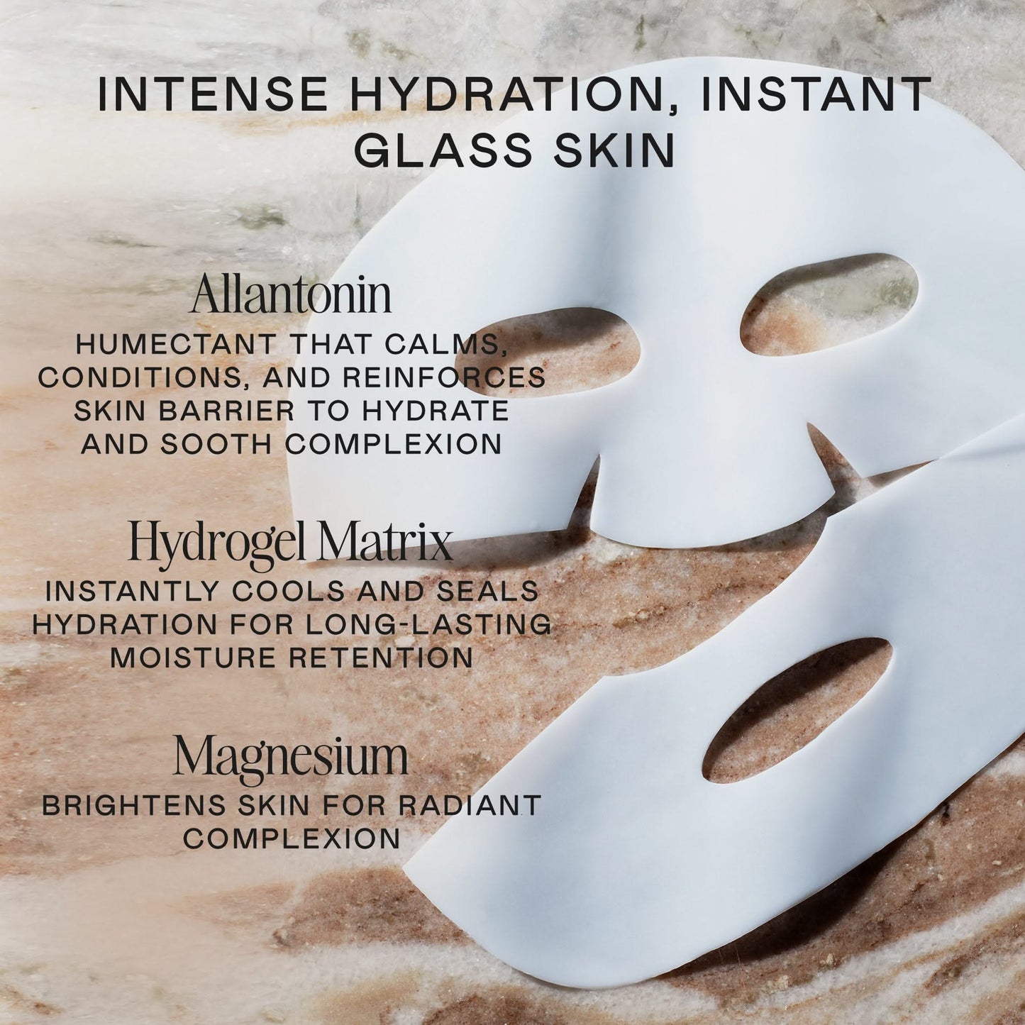 power mascarilla - glass skin korean lámina mascarilla